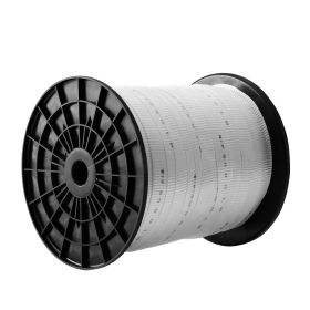 VEVOR Polyester Pull Tape, 1" x 528' Mule Tape Flat Rope, 6000 lbf Tensile Capacity, Printed Webbing Cable Pulling Tape for Packaging, Gardening