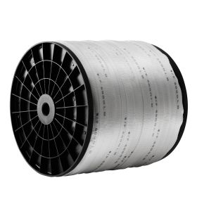 VEVOR Polyester Pull Tape, 1" x 2103' Mule Tape Flat Rope, 6000 lbf Tensile Capacity, Printed Webbing Cable Pulling Tape for Packaging, Gardening