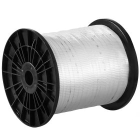 VEVOR Polyester Pull Tape, 3/4" x 2103' Mule Tape Flat Rope, 2500 lbf Tensile Capacity, Printed Webbing Cable Pulling Tape for Packaging, Gardeni