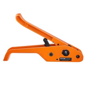 VEVOR Banding Strapping Kit with Strapping Tensioner Tool, 328 ft Length Woven Strapping Cord Band, 100 Metal Seals
