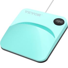 VEVOR Heat Press Machine,9x9inches Portable Shirt Printing Multifunctional Sublimation Transfer Heat Press Machine Teflon Coated (Hot Plate Size: 9 x 9 inch, Color: Mint Green)