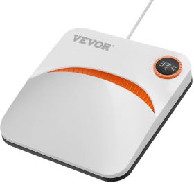 VEVOR Heat Press Machine,9x9inches Portable Shirt Printing Multifunctional Sublimation Transfer Heat Press Machine Teflon Coated (Hot Plate Size: 9 x 9 inch, Color: White and Orange)